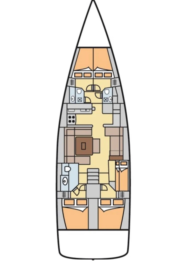 Pronájem lodi Dufour Dufour 500 Grand Large v Fethiye na Samboatu