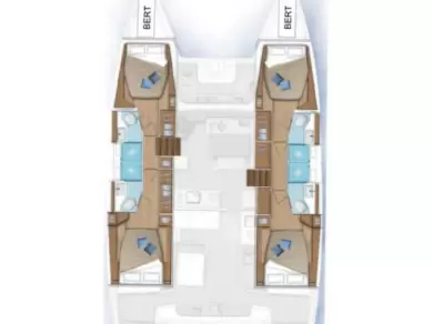 Lagoon Lagoon 46 jednotlivci a charterové společnosti v Road Town