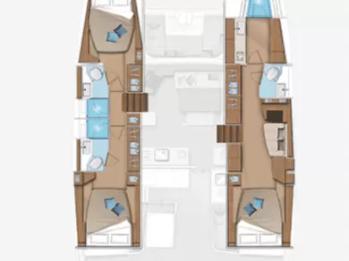 Pronajmout si Lagoon Lagoon 46 v Road Town