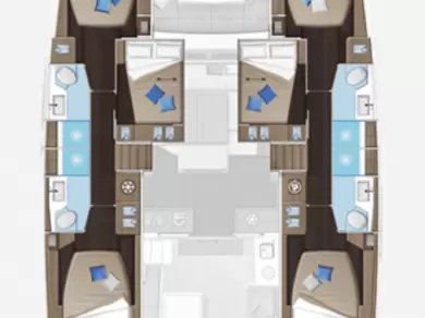 Pronájem lodi Lagoon Lagoon 51 v Road Town na Samboatu