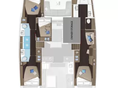 Pronajmout Katamarán se skipperem či ne Lagoon v Road Town