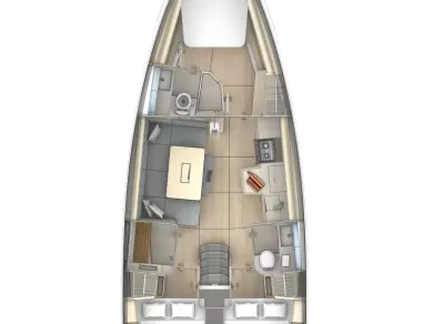 Pronájem Plachetnice v Golfe-Juan -Dufour Dufour 41