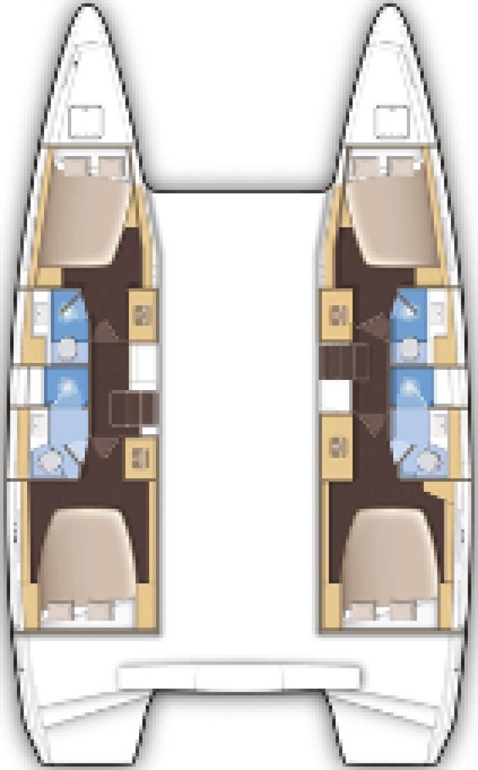 Pronájem lodi Lagoon Lagoon 42 v Saint Raphael na Samboatu