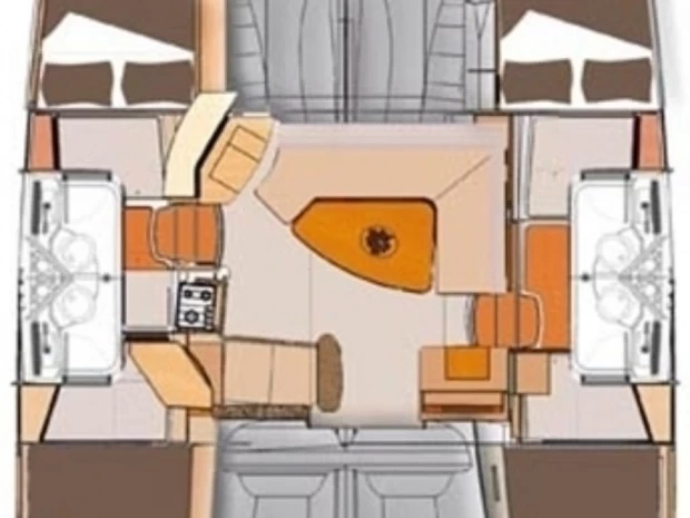 Pronájem jachty v Canet-en-Roussillon -Fountaine Pajot Lipari 41 na Samboatu