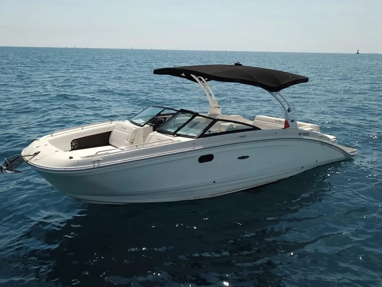 Sea Ray SDX 290 jednotlivci a charterové společnosti v Antibes