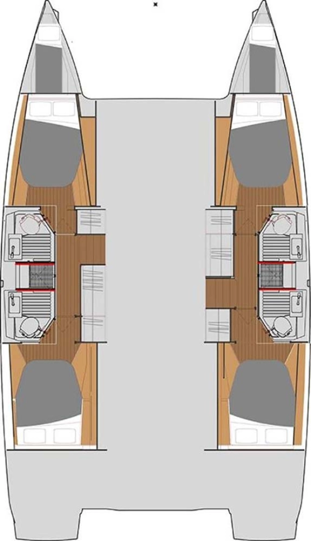 Pronájem jachty v Biograd Na Moru -Fountaine Pajot Astrea 42 na Samboatu