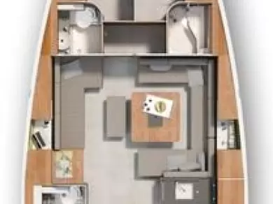 Pronajmout Plachetnice se skipperem či ne Hanse v Murter-Kornati