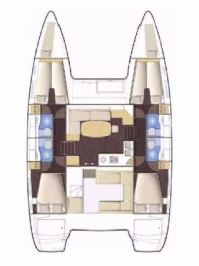 Pronájem lodi Trogir lákavé ceny Lagoon 400