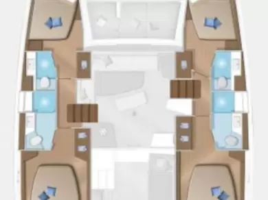 Pronájem lodi Lagoon Lagoon 42 v Trogir na Samboatu