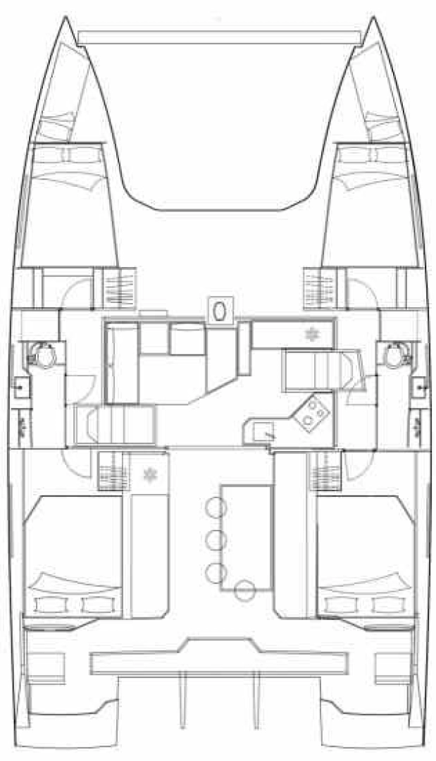 Pronajmout si Nautitech Nautitech 40 v Tropea