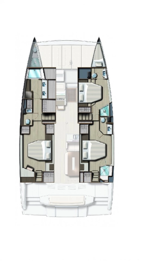 Pronajmout Katamarán se skipperem či ne Bali v Göcek 