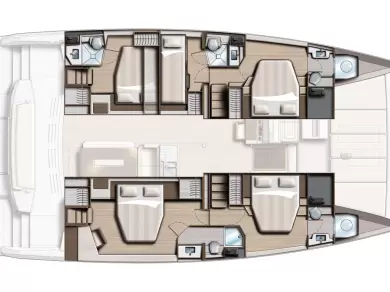 Pronájem jachty v Road Town -Bali Bali 4.8 na Samboatu