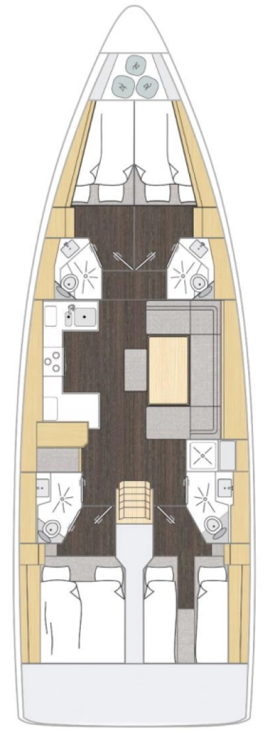 Pronajmout si Bavaria Bavaria C46 v Göcek 