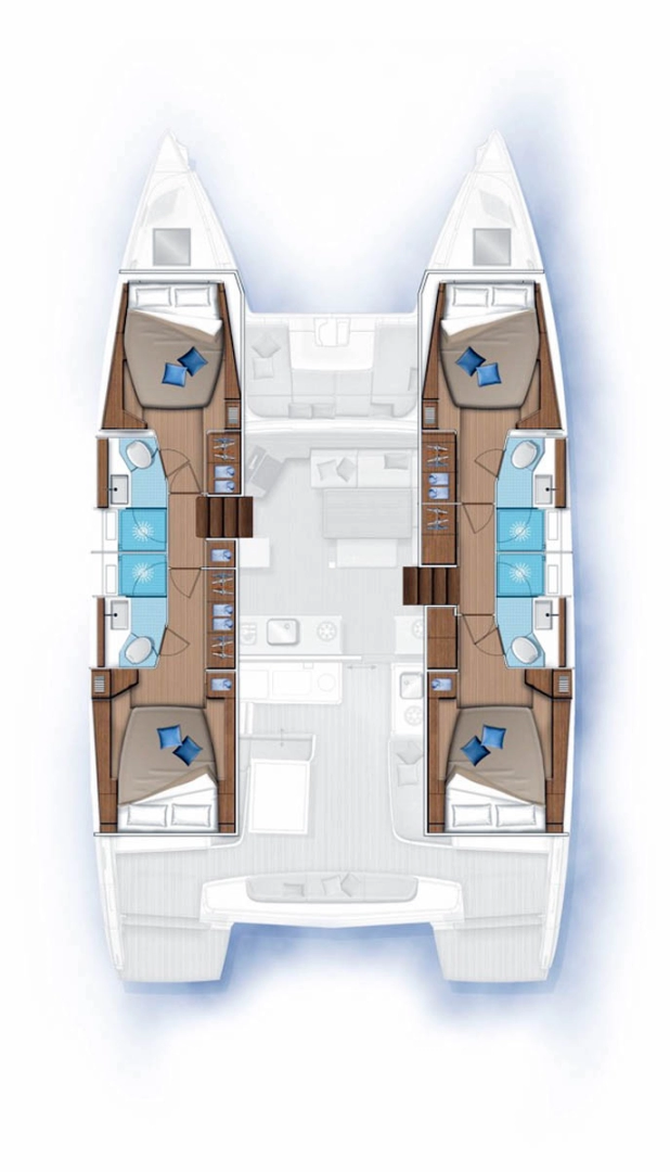 Pronájem jachty v Road Town -Lagoon Lagoon 46 na Samboatu