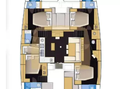 Pronájem Katamarán v Road Town -Lagoon Lagoon 52 F