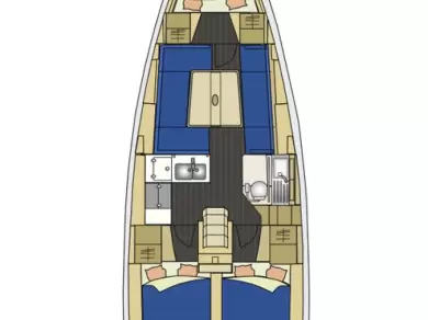 Pronájem lodi Biograd Na Moru lákavé ceny Elan 350 Performance