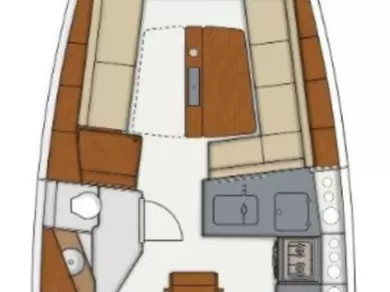 Pronajmout si Hanse Hanse 345 v Biograd Na Moru