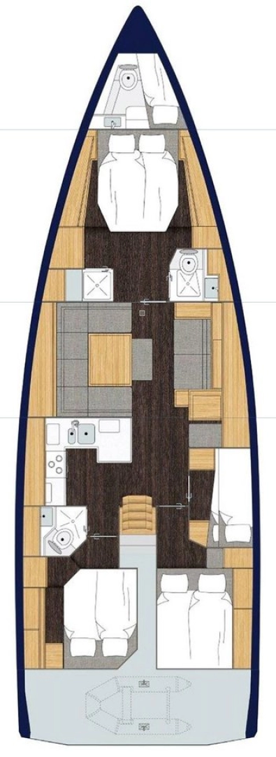 Pronájem lodi Biograd Na Moru lákavé ceny Bavaria C50 Style