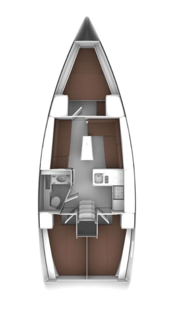 Pronájem Plachetnice v Sukošan -Bavaria Cruiser 37