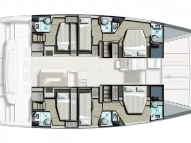 Pronájem lodi Bali Bali 4.8 v Gouvia na Samboatu