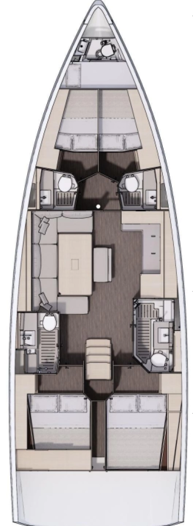 Pronajmout si Dufour Dufour 470 v Göcek 