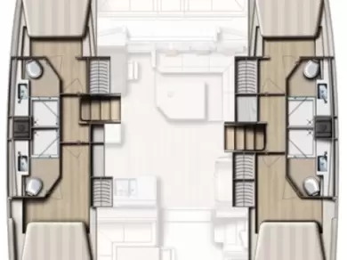 Pronajmout Katamarán se skipperem či ne Bali v Rogoznica