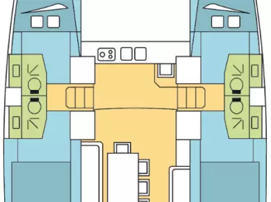 Pronájem lodi Bali Bali 4.0 v Órmos Keramotís na Samboatu