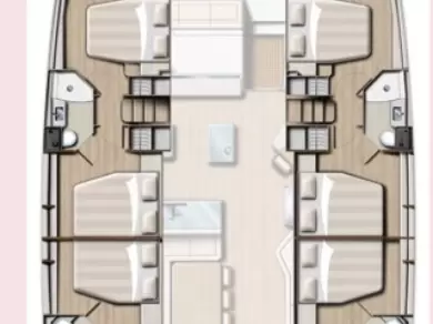 Pronájem lodi Lefkáda lákavé ceny Bali 5.4