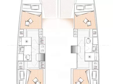 Pronajmout Katamarán se skipperem či ne Excess v Split