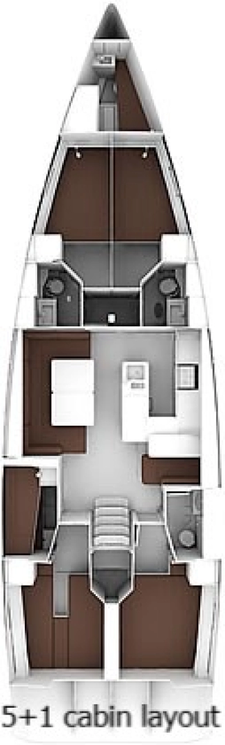 Pronájem lodi Bavaria Cruiser 56 v Split na Samboatu