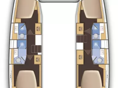 Pronájem Katamarán v Lefkáda -Lagoon Lagoon 42