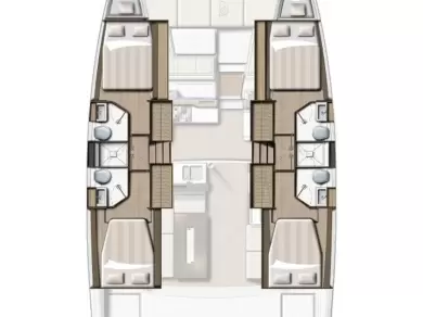 Pronájem lodi Gouvia lákavé ceny Bali 4.2