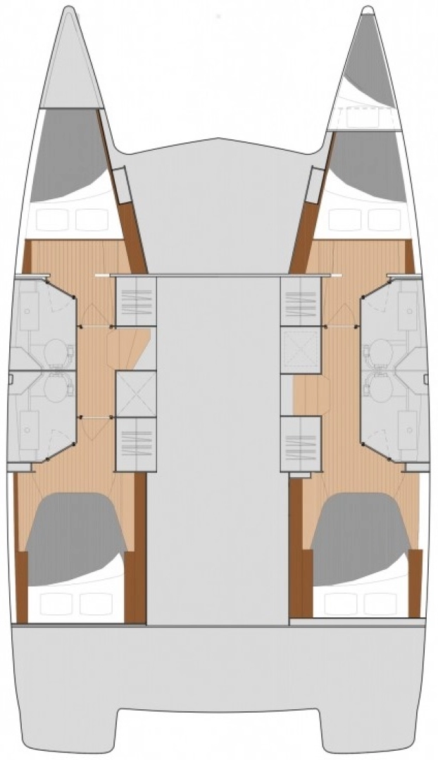 Fountaine Pajot Isla 40 jednotlivci a charterové společnosti v Fethiye