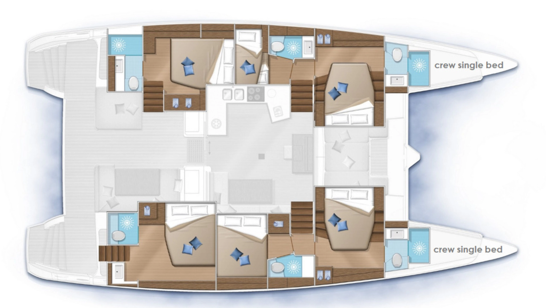 Pronájem jachty v Alimos -Lagoon Lagoon 52 na Samboatu