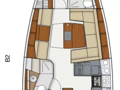 Pronájem lodi Hanse Hanse 415 v Kaštela na Samboatu