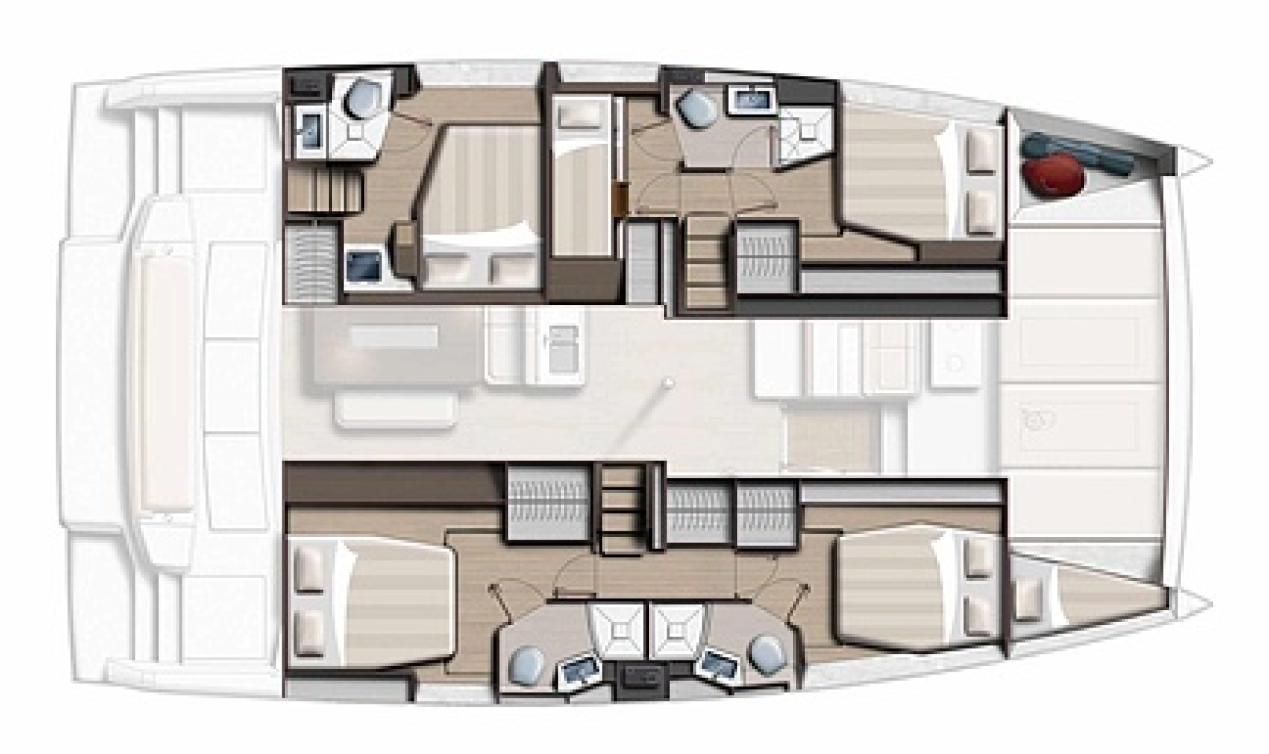 Pronájem jachty v Pirovac -Bali Bali 4.6 na Samboatu