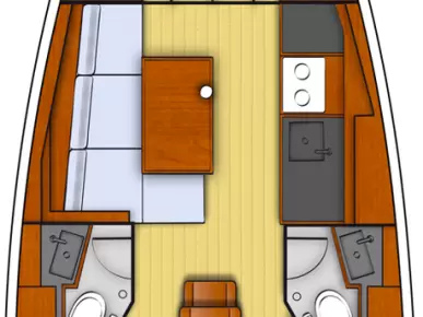 Bénéteau Oceanis 38.1 jednotlivci a charterové společnosti v Biograd Na Moru