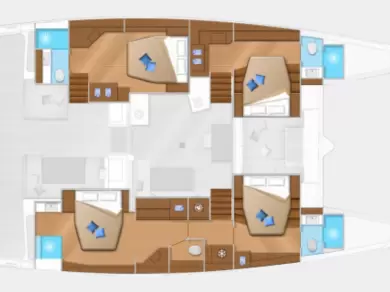 Pronájem lodi Lagoon Lagoon 52 F v Fethiye na Samboatu