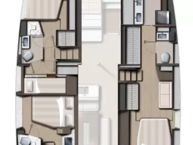 Pronájem jachty v Pirovac -Bali Bali 4.6 na Samboatu