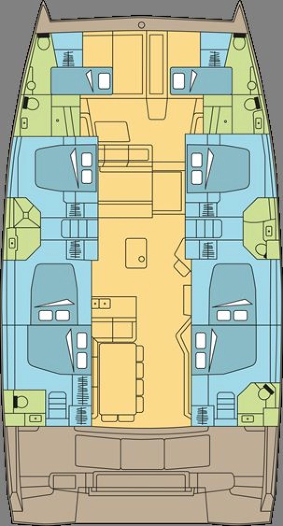 Pronájem lodi Raiatea Island lákavé ceny Bali 5.4