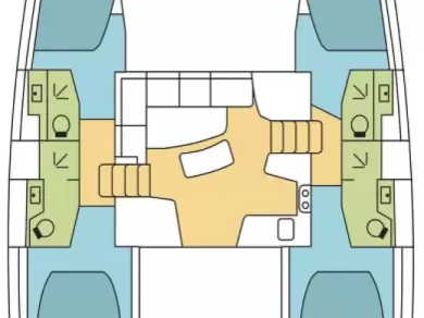 Pronajmout Katamarán se skipperem či ne Lagoon v Olbia