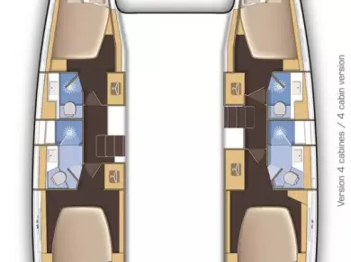 Pronájem lodi Lagoon Lagoon 42 v Primošten  na Samboatu