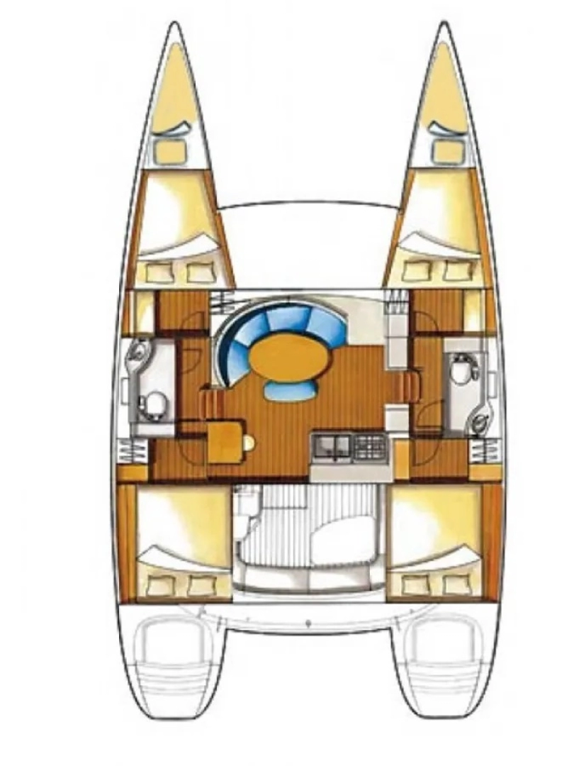 Pronájem jachty v Lefkáda -Lagoon Lagoon 380 S2 na Samboatu
