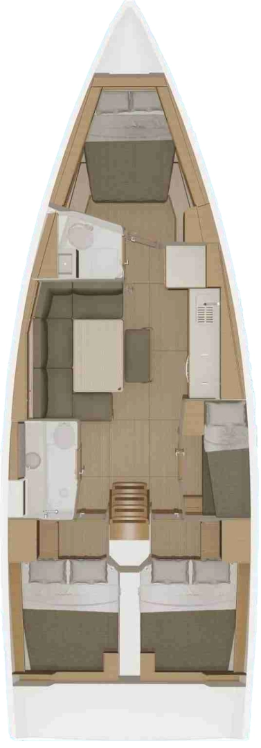 Pronájem Plachetnice Dufour s licencí