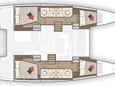 Pronájem lodi Alimos lákavé ceny Lagoon 40