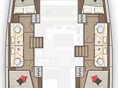 Lagoon Lagoon 40 jednotlivci a charterové společnosti v Gouvia