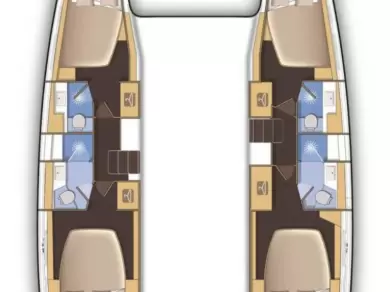 Pronájem Katamarán Lagoon s licencí