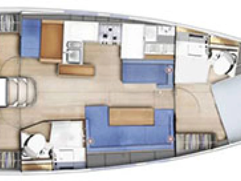 Pronajmout si Jeanneau Sun Odyssey 410 v Bormes-les-Mimosas
