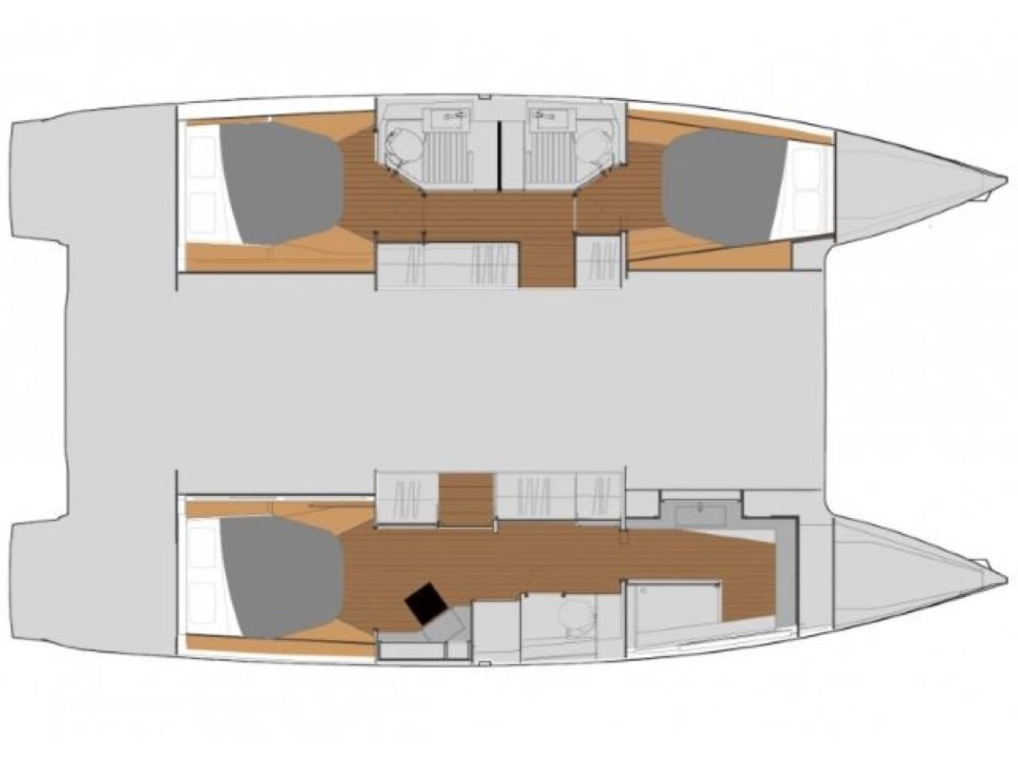 Fountaine Pajot Astrea 42 jednotlivci a charterové společnosti v Marsh Harbour