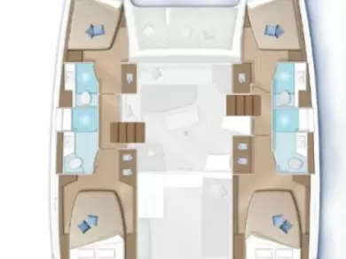 Pronajmout si Lagoon Lagoon 42 v Ao Po